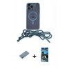 MARSİLYAN™- iPhone 12 Pro Max Kılıf Eksen Özel Seri - Siyah 34D Izgaralı Cam + Shine Kamera Lens Koruma Cam - GS