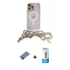 MARSİLYAN™- iPhone 12 Pro Max Kılıf Eksen Özel Seri - Siyah 5D Eko Cam Ekran Koruyucu + Metal Kamera Lens Koruma Cam - KI