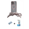 MARSİLYAN™- iPhone 12 Pro Max Kılıf Eksen Özel Seri - Siyah 5D Eko Cam Ekran Koruyucu + Shine Kamera Lens Koruma Cam - MI