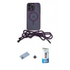 MARSİLYAN™- iPhone 12 Pro Max Kılıf Eksen Özel Seri - Siyah 5D Eko Cam Ekran Koruyucu + Shine Kamera Lens Koruma Cam - MI