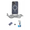 MARSİLYAN™- iPhone 12 Pro Max Kılıf Eksen Özel Seri - Siyah 5D Eko Cam Ekran Koruyucu + Metal Kamera Lens Koruma Cam - GD