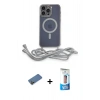 MARSİLYAN™- iPhone 12 Pro Max Kılıf Eksen Özel Seri - Siyah 5D Eko Cam Ekran Koruyucu + Shine Kamera Lens Koruma Cam - GD