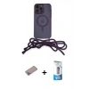 MARSİLYAN™- iPhone 12 Pro Max Kılıf Eksen Özel Seri - Siyah 5D Eko Cam Ekran Koruyucu + Shine Kamera Lens Koruma Cam - SABE