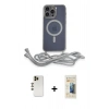 MARSİLYAN™- iPhone 12 Pro Max Kılıf Eksen Özel Seri - Siyah 6D Mat Seramik Hayalet Nano Ekran Koruyucu + Shine Kamera Lens - GD