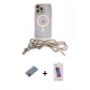 MARSİLYAN™- iPhone 12 Pro Max Kılıf Eksen Özel Seri - Siyah Joko 5D Cam + Metal Kamera Lens Koruma Cam - KI