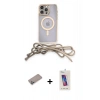 MARSİLYAN™- iPhone 12 Pro Max Kılıf Eksen Özel Seri - Siyah Joko 5D Cam + Shine Kamera Lens Koruma Cam - SABE