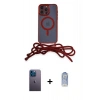 MARSİLYAN™- iPhone 12 Pro Max Kılıf Eksen Özel Seri - Siyah Joko Magic 5D Cam + Mavi Neon Fosforlu Kamera Lens