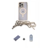 MARSİLYAN™- iPhone 12 Pro Max Kılıf Eksen Özel Seri - Siyah Joko Magic 5D Cam + Metal Kamera Lens Koruma Cam - GD