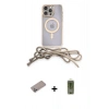 MARSİLYAN™- iPhone 12 Pro Max Kılıf Eksen Özel Seri - Siyah Joko Magic 5D Hayalet Cam + Shine Kamera Lens Koruma Cam - SABE