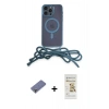 MARSİLYAN™- iPhone 12 Pro Max Kılıf Eksen Özel Seri - Siyah Mat Seramik Nano Ekran Koruyucu + Metal Kamera Lens Koruma Cam - GD