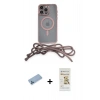 MARSİLYAN™- iPhone 12 Pro Max Kılıf Eksen Özel Seri - Siyah Mat Seramik Nano Ekran Koruyucu + Shine Kamera Lens Koruma Cam - MI