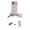 MARSİLYAN™- iPhone 12 Pro Max Kılıf Eksen Özel Seri - Siyah Mat Seramik Nano Ekran Koruyucu + Shine Kamera Lens Koruma Cam - GD