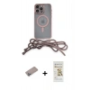 MARSİLYAN™- iPhone 12 Pro Max Kılıf Eksen Özel Seri - Siyah Mat Seramik Nano Ekran Koruyucu + Shine Kamera Lens Koruma Cam - SABE