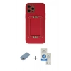 MARSİLYAN™- iPhone 12 Pro Max Kılıf Kozmos Minimal Prime - Şeffaf Royal Nano Ekran Koruyucu + Shine Kamera Lens Koruma Cam - GI