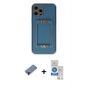 MARSİLYAN™- iPhone 12 Pro Max Kılıf Kozmos Minimal Prime - Şeffaf Royal Nano Ekran Koruyucu + Metal Kamera Lens Koruma Cam - KI
