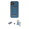 MARSİLYAN™- iPhone 12 Pro Max Kılıf Kozmos Minimal Prime - Şeffaf Royal Nano Ekran Koruyucu + Renkli Kamera Lens Koruma Cam - MI