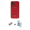 MARSİLYAN™- iPhone 12 Pro Max Kılıf Kozmos Minimal Prime - Şeffaf Royal Nano Ekran Koruyucu + Shine Kamera Lens Koruma Cam - SABE