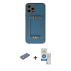 MARSİLYAN™- iPhone 12 Pro Max Kılıf Kozmos Minimal Prime - Şeffaf Royal Nano Ekran Koruyucu + Renkli Kamera Lens Koruma Cam - YL