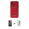 MARSİLYAN™- iPhone 12 Pro Max Kılıf Kozmos Minimal Prime - Siyah 20D Premium Cam Ekran Koruyucu + Sarı Neon Fosforlu Kamera Lens