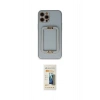 MARSİLYAN™- iPhone 12 Pro Max Kılıf Kozmos Minimal Prime - Siyah 6D Mat Seramik Hayalet Nano Ekran Koruyucu
