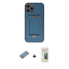 MARSİLYAN™- iPhone 12 Pro Max Kılıf Kozmos Minimal Prime - Siyah 6D Mat Seramik Hayalet Nano Ekran Koruyucu + Shine Kamera Lens Koruma Cam - GS