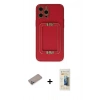 MARSİLYAN™- iPhone 12 Pro Max Kılıf Kozmos Minimal Prime - Siyah 6D Mat Seramik Hayalet Nano Ekran Koruyucu + Shine Kamera Lens Koruma Cam - SABE