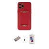 MARSİLYAN™- iPhone 12 Pro Max Kılıf Kozmos Minimal Prime - Siyah Joko 5D Cam + Shine Kamera Lens Koruma Cam - SABE