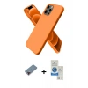 MARSİLYAN™- iPhone 12 Pro Max Kılıf Kozmos Yansıma Özel Seri - Şeffaf Royal Nano Ekran Koruyucu + Metal Kamera Lens Koruma Cam - KI