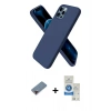 MARSİLYAN™- iPhone 12 Pro Max Kılıf Kozmos Yansıma Özel Seri - Şeffaf Royal Nano Ekran Koruyucu + Metal Kamera Lens Koruma Cam - KI