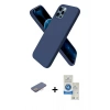 MARSİLYAN™- iPhone 12 Pro Max Kılıf Kozmos Yansıma Özel Seri - Şeffaf Royal Nano Ekran Koruyucu + Renkli Kamera Lens Koruma Cam - PE