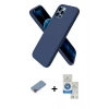 MARSİLYAN™- iPhone 12 Pro Max Kılıf Kozmos Yansıma Özel Seri - Şeffaf Royal Nano Ekran Koruyucu + Shine Kamera Lens Koruma Cam - PE