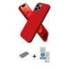 MARSİLYAN™- iPhone 12 Pro Max Kılıf Kozmos Yansıma Özel Seri - Şeffaf Royal Nano Ekran Koruyucu + Renkli Kamera Lens Koruma Cam - SI