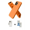 MARSİLYAN™- iPhone 12 Pro Max Kılıf Kozmos Yansıma Özel Seri - Şeffaf Royal Nano Ekran Koruyucu + Shine Kamera Lens - GD