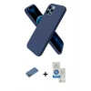 MARSİLYAN™- iPhone 12 Pro Max Kılıf Kozmos Yansıma Özel Seri - Şeffaf Royal Nano Ekran Koruyucu + Shine Kamera Lens Koruma Cam - GD