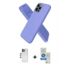 MARSİLYAN™- iPhone 12 Pro Max Kılıf Kozmos Yansıma Özel Seri - Şeffaf Royal Nano Ekran Koruyucu + Shine Kamera Lens - LT