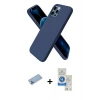 MARSİLYAN™- iPhone 12 Pro Max Kılıf Kozmos Yansıma Özel Seri - Şeffaf Royal Nano Ekran Koruyucu + Shine Kamera Lens Koruma Cam - MI