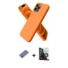MARSİLYAN™- iPhone 12 Pro Max Kılıf Kozmos Yansıma Özel Seri - Şeffaf Temperli Cam Ekran Koruyucu + Metal Kamera Lens Koruma Cam - GD