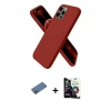 MARSİLYAN™- iPhone 12 Pro Max Kılıf Kozmos Yansıma Özel Seri - Şeffaf Temperli Cam Ekran Koruyucu + Shine Kamera Lens Koruma Cam - GD
