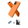 MARSİLYAN™- iPhone 12 Pro Max Kılıf Kozmos Yansıma Özel Seri - Şeffaf Temperli Cam Ekran Koruyucu + Shine Kamera Lens Koruma Cam - PE