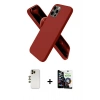 MARSİLYAN™- iPhone 12 Pro Max Kılıf Kozmos Yansıma Özel Seri - Şeffaf Temperli Cam Ekran Koruyucu + Shine Kamera Lens - GD