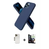 MARSİLYAN™- iPhone 12 Pro Max Kılıf Kozmos Yansıma Özel Seri - Şeffaf Temperli Cam Ekran Koruyucu + Shine Kamera Lens - GD
