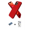 MARSİLYAN™- iPhone 12 Pro Max Kılıf Kozmos Yansıma Özel Seri - Şeffaf Uv Polymer Nano Ekran Koruyucu + Shine Kamera Lens Koruma Cam - GD