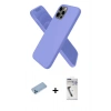 MARSİLYAN™- iPhone 12 Pro Max Kılıf Kozmos Yansıma Özel Seri - Şeffaf Uv Polymer Nano Ekran Koruyucu + Mavi Shine Kamera Lens Koruma Cam
