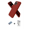 MARSİLYAN™- iPhone 12 Pro Max Kılıf Kozmos Yansıma Özel Seri - Şeffaf Uv Polymer Nano Ekran Koruyucu + Shine Kamera Lens Koruma Cam - PE