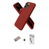 MARSİLYAN™- iPhone 12 Pro Max Kılıf Kozmos Yansıma Özel Seri - Şeffaf Uv Polymer Nano Ekran Koruyucu + Shine Kamera Lens Koruma Cam - SABE