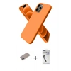 MARSİLYAN™- iPhone 12 Pro Max Kılıf Kozmos Yansıma Özel Seri - Şeffaf Uv Polymer Nano Ekran Koruyucu + Shine Kamera Lens Koruma Cam - SABE