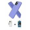 MARSİLYAN™- iPhone 12 Pro Max Kılıf Kozmos Yansıma Özel Seri - Siyah 18D Cam Ekran Koruyucu + Shine Kamera Lens - GD