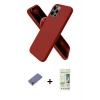 MARSİLYAN™- iPhone 12 Pro Max Kılıf Kozmos Yansıma Özel Seri - Siyah 20D Premium Cam Ekran Koruyucu + Metal Kamera Lens Koruma Cam - GD