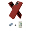 MARSİLYAN™- iPhone 12 Pro Max Kılıf Kozmos Yansıma Özel Seri - Siyah 20D Premium Cam Ekran Koruyucu + Shine Kamera Lens Koruma Cam - GI