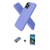 MARSİLYAN™- iPhone 12 Pro Max Kılıf Kozmos Yansıma Özel Seri - Siyah 34D Izgaralı Cam + Metal Kamera Lens Koruma Cam - KI